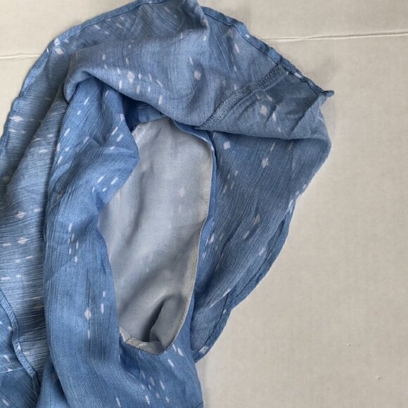 Charles Henry Light Blue Tiered One Shoulder Dress Size Extra Small - Picture 11 of 11